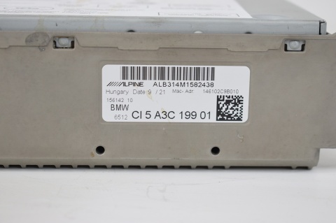 RADIO NAWIGACJA MODUŁ ALPINE BMW 8 G16 F40 F44 A269ZUA160 700B-UA160
