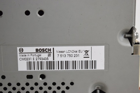 RADIO NAWIGACJA NISSAN QASHQAI J11 259154ET3A 7513750231