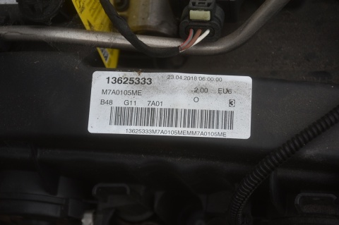 SILNIK KOMPLETNY BMW 2.0 R4 TURBO BENZYNA B48B20B