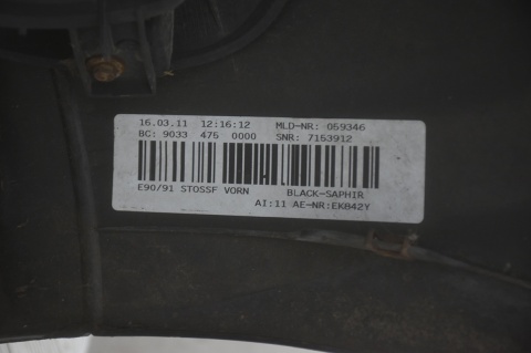 ZDERZAK PRZEDNI PRZÓD BMW 3 E90 E91 FL LIFT