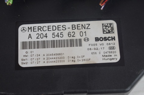 MODUŁ KOMFORTU SAM MERCEDES W204 A2045456201