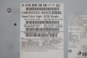 RADIO NAWIGACJA MERCEDES CLS W218 A2189000806