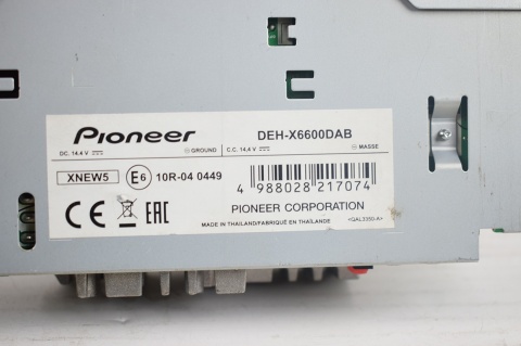 RADIO PIONEER DEH-X7800DAB