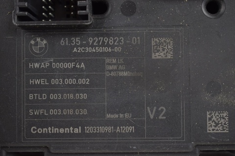 MODUŁ STEROWNIK REM BMW 9279823