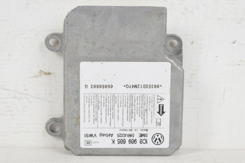 MODUŁ STEROWNIK SENSOR AIRBAG VW POLO IV 1C0909605K