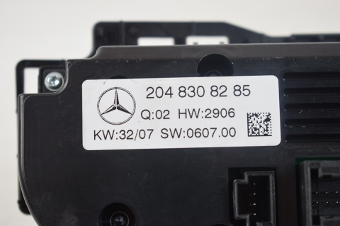 PANEL KLIMATYZACJI MERCEDES W204 A2048308285