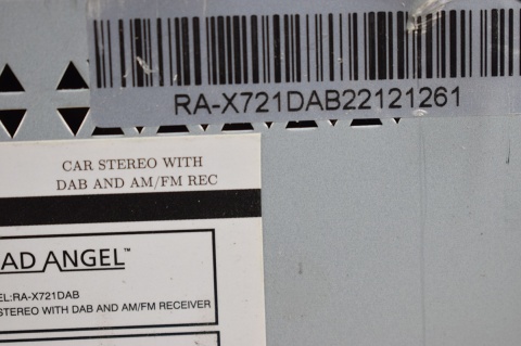 RADIO AKCESORYJNE 2-DIN ROAD ANGEL RA-X721DAB VW SKODA ZAMIENNIK