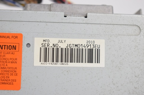 RADIOODTWARZACZ RADIO PIONEER AVIC-F920BT
