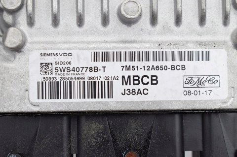 KOMPUTER STEROWNIK FORD 7M51-12A650-BCB